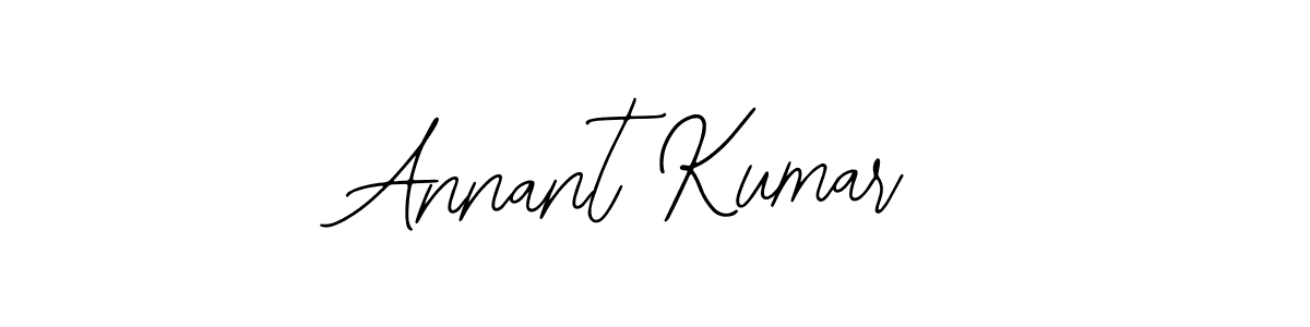 Also we have Annant Kumar name is the best signature style. Create professional handwritten signature collection using Bearetta-2O07w autograph style. Annant Kumar signature style 12 images and pictures png