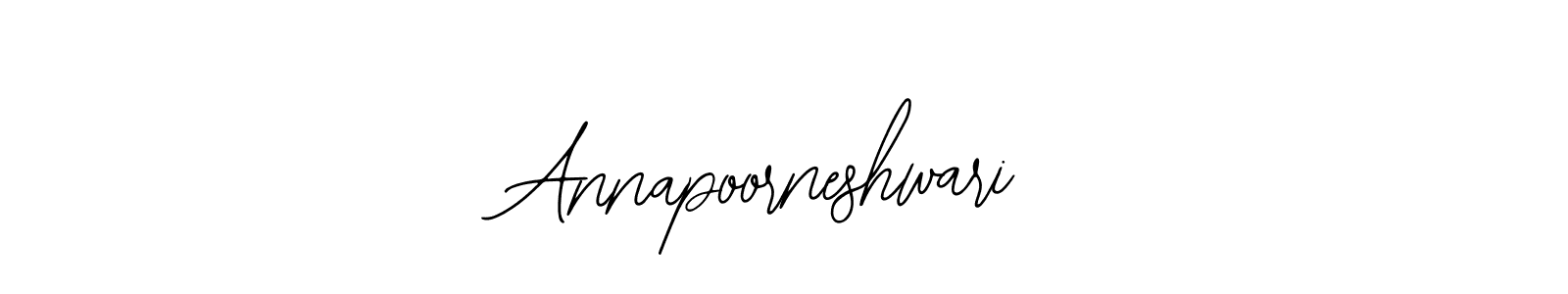 How to make Annapoorneshwari name signature. Use Bearetta-2O07w style for creating short signs online. This is the latest handwritten sign. Annapoorneshwari signature style 12 images and pictures png