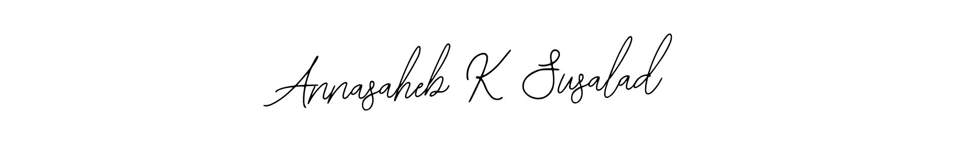Similarly Bearetta-2O07w is the best handwritten signature design. Signature creator online .You can use it as an online autograph creator for name Annasaheb K Susalad. Annasaheb K Susalad signature style 12 images and pictures png