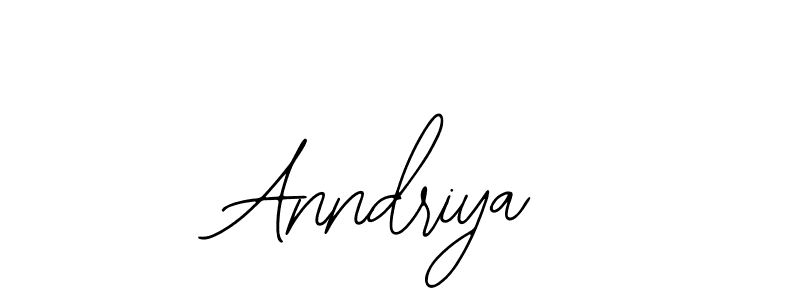 Create a beautiful signature design for name Anndriya. With this signature (Bearetta-2O07w) fonts, you can make a handwritten signature for free. Anndriya signature style 12 images and pictures png