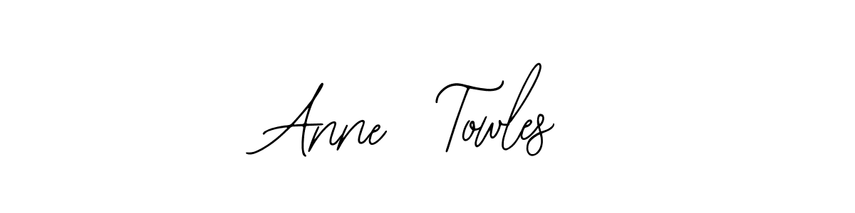 if you are searching for the best signature style for your name Anne  Towles. so please give up your signature search. here we have designed multiple signature styles  using Bearetta-2O07w. Anne  Towles signature style 12 images and pictures png
