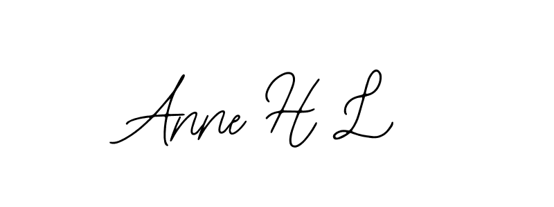 How to make Anne H L signature? Bearetta-2O07w is a professional autograph style. Create handwritten signature for Anne H L name. Anne H L signature style 12 images and pictures png