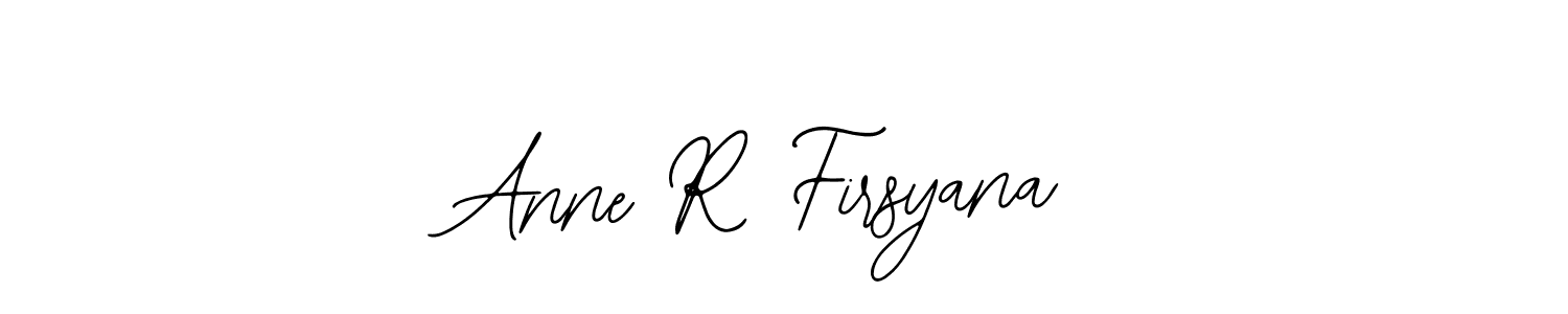 Design your own signature with our free online signature maker. With this signature software, you can create a handwritten (Bearetta-2O07w) signature for name Anne R Firsyana. Anne R Firsyana signature style 12 images and pictures png