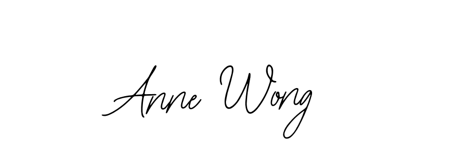 Make a beautiful signature design for name Anne Wong. Use this online signature maker to create a handwritten signature for free. Anne Wong signature style 12 images and pictures png