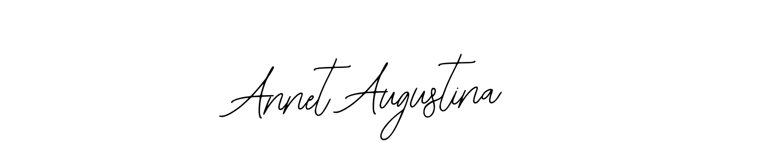 It looks lik you need a new signature style for name Annet Augustina. Design unique handwritten (Bearetta-2O07w) signature with our free signature maker in just a few clicks. Annet Augustina signature style 12 images and pictures png
