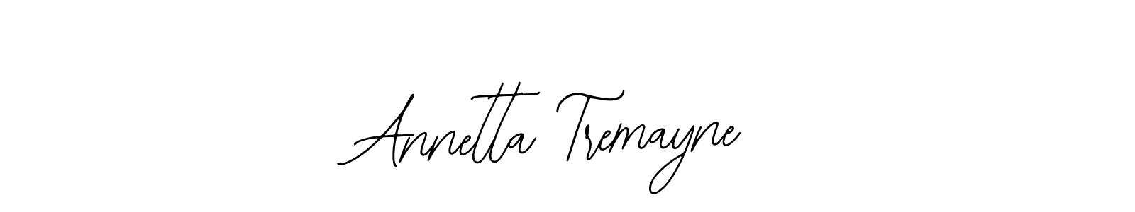 Design your own signature with our free online signature maker. With this signature software, you can create a handwritten (Bearetta-2O07w) signature for name Annetta Tremayne. Annetta Tremayne signature style 12 images and pictures png