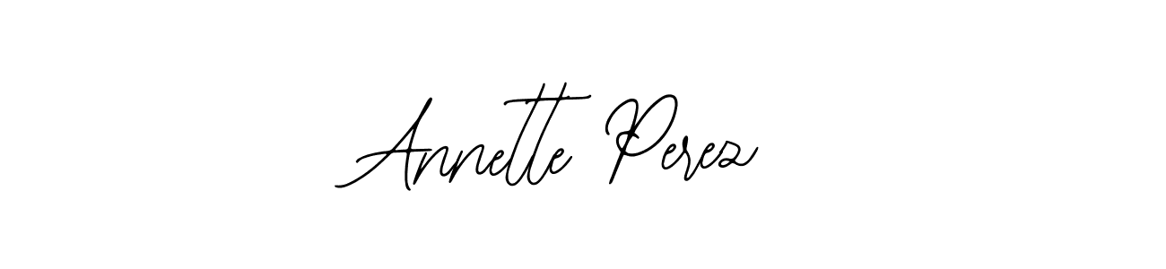 Design your own signature with our free online signature maker. With this signature software, you can create a handwritten (Bearetta-2O07w) signature for name Annette Perez. Annette Perez signature style 12 images and pictures png
