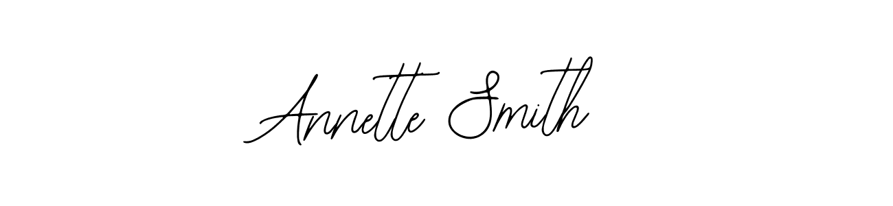 The best way (Bearetta-2O07w) to make a short signature is to pick only two or three words in your name. The name Annette Smith include a total of six letters. For converting this name. Annette Smith signature style 12 images and pictures png