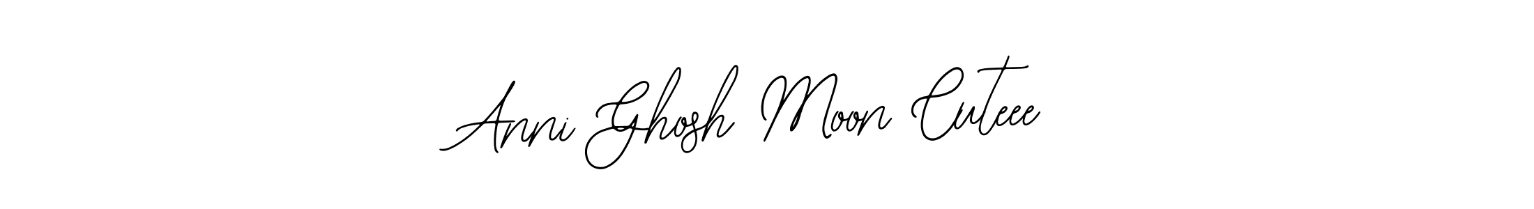 Make a beautiful signature design for name Anni Ghosh Moon Cuteee. Use this online signature maker to create a handwritten signature for free. Anni Ghosh Moon Cuteee signature style 12 images and pictures png