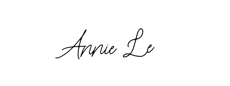 Also You can easily find your signature by using the search form. We will create Annie Le name handwritten signature images for you free of cost using Bearetta-2O07w sign style. Annie Le signature style 12 images and pictures png