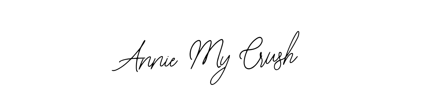 It looks lik you need a new signature style for name Annie My Crush. Design unique handwritten (Bearetta-2O07w) signature with our free signature maker in just a few clicks. Annie My Crush signature style 12 images and pictures png