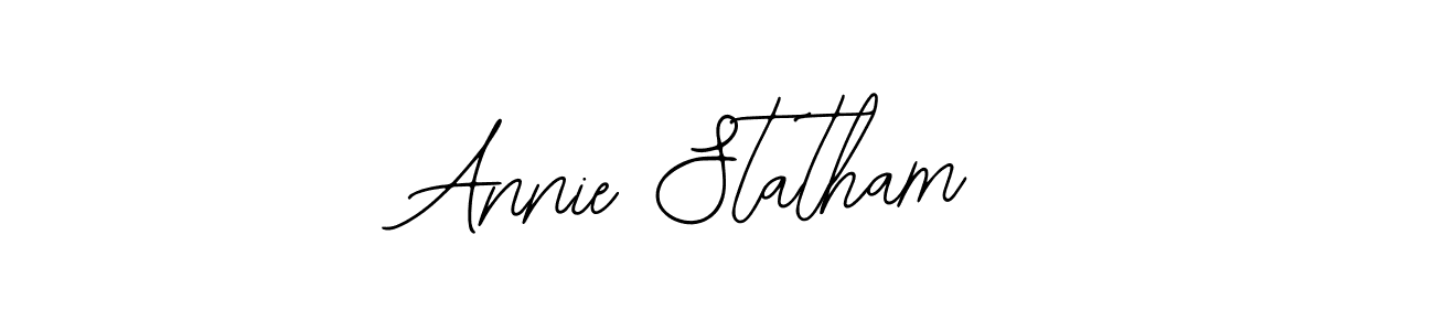 Annie Statham stylish signature style. Best Handwritten Sign (Bearetta-2O07w) for my name. Handwritten Signature Collection Ideas for my name Annie Statham. Annie Statham signature style 12 images and pictures png