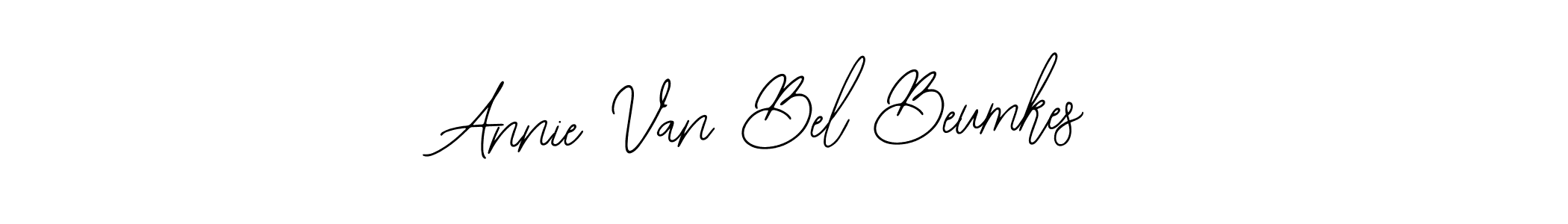 Annie Van Bel Beumkes stylish signature style. Best Handwritten Sign (Bearetta-2O07w) for my name. Handwritten Signature Collection Ideas for my name Annie Van Bel Beumkes. Annie Van Bel Beumkes signature style 12 images and pictures png