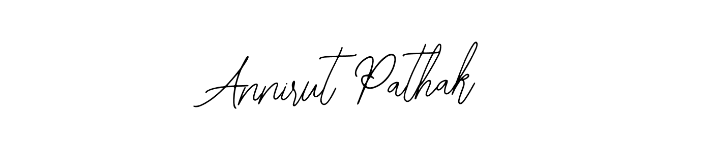 Also You can easily find your signature by using the search form. We will create Annirut Pathak name handwritten signature images for you free of cost using Bearetta-2O07w sign style. Annirut Pathak signature style 12 images and pictures png