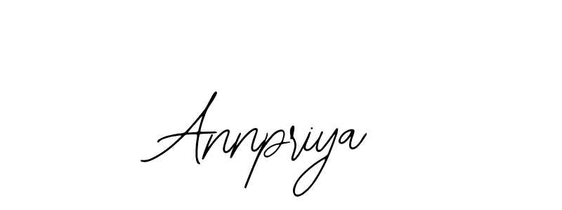 Design your own signature with our free online signature maker. With this signature software, you can create a handwritten (Bearetta-2O07w) signature for name Annpriya. Annpriya signature style 12 images and pictures png