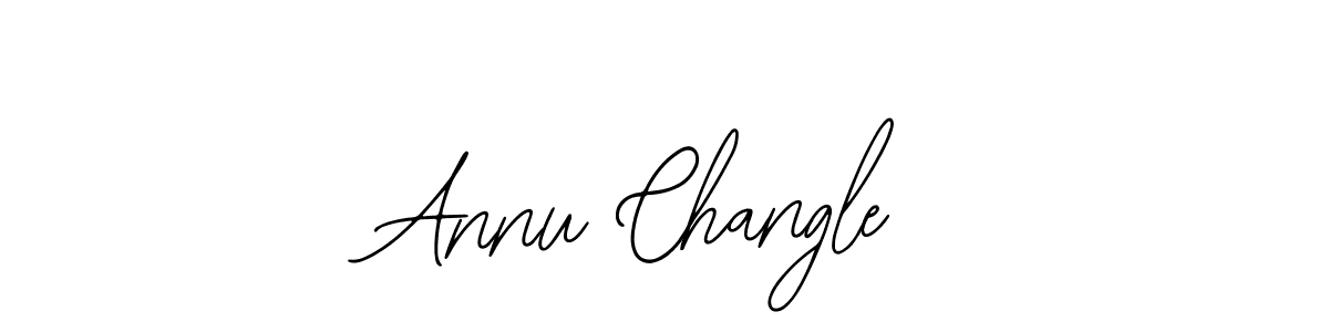 How to make Annu Changle signature? Bearetta-2O07w is a professional autograph style. Create handwritten signature for Annu Changle name. Annu Changle signature style 12 images and pictures png