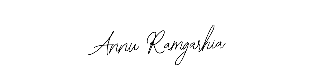 Similarly Bearetta-2O07w is the best handwritten signature design. Signature creator online .You can use it as an online autograph creator for name Annu Ramgarhia. Annu Ramgarhia signature style 12 images and pictures png