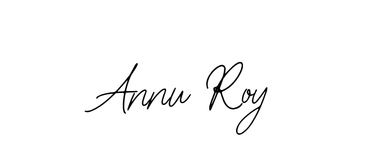 if you are searching for the best signature style for your name Annu Roy. so please give up your signature search. here we have designed multiple signature styles  using Bearetta-2O07w. Annu Roy signature style 12 images and pictures png