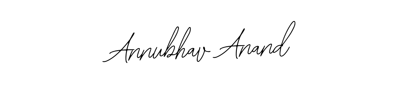 Design your own signature with our free online signature maker. With this signature software, you can create a handwritten (Bearetta-2O07w) signature for name Annubhav Anand. Annubhav Anand signature style 12 images and pictures png