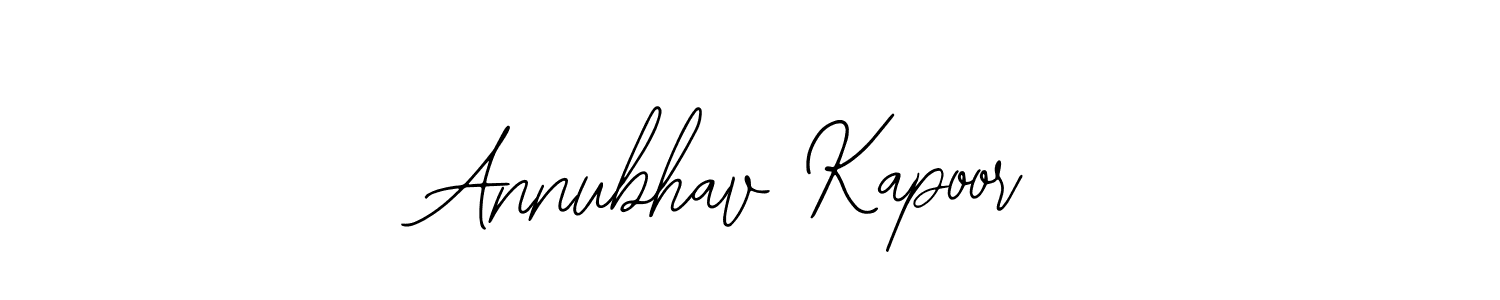 Also we have Annubhav Kapoor name is the best signature style. Create professional handwritten signature collection using Bearetta-2O07w autograph style. Annubhav Kapoor signature style 12 images and pictures png