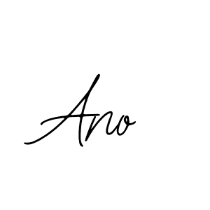 Use a signature maker to create a handwritten signature online. With this signature software, you can design (Bearetta-2O07w) your own signature for name Ano. Ano signature style 12 images and pictures png