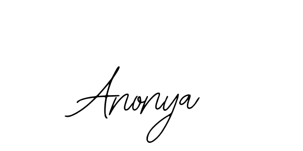 Create a beautiful signature design for name Anonya. With this signature (Bearetta-2O07w) fonts, you can make a handwritten signature for free. Anonya signature style 12 images and pictures png