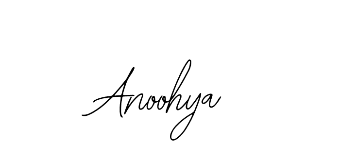 Anoohya stylish signature style. Best Handwritten Sign (Bearetta-2O07w) for my name. Handwritten Signature Collection Ideas for my name Anoohya. Anoohya signature style 12 images and pictures png