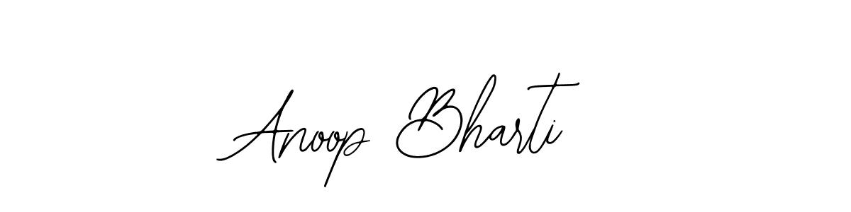 The best way (Bearetta-2O07w) to make a short signature is to pick only two or three words in your name. The name Anoop Bharti include a total of six letters. For converting this name. Anoop Bharti signature style 12 images and pictures png