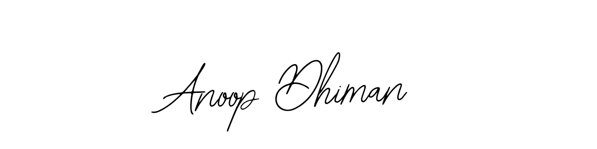 if you are searching for the best signature style for your name Anoop Dhiman. so please give up your signature search. here we have designed multiple signature styles  using Bearetta-2O07w. Anoop Dhiman signature style 12 images and pictures png