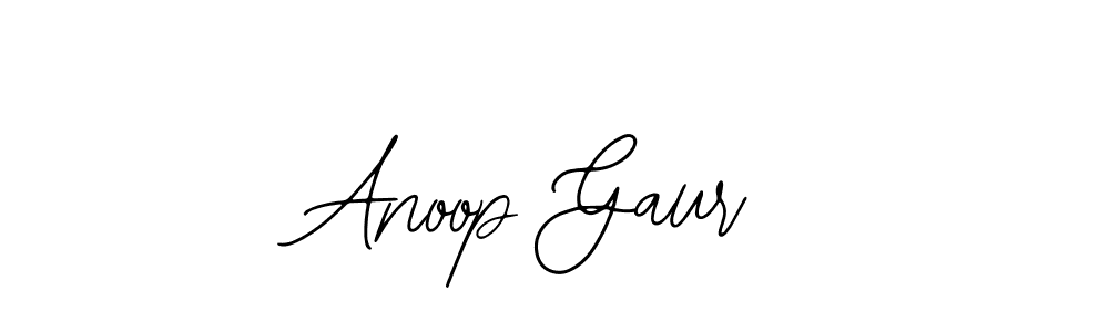 Similarly Bearetta-2O07w is the best handwritten signature design. Signature creator online .You can use it as an online autograph creator for name Anoop Gaur. Anoop Gaur signature style 12 images and pictures png