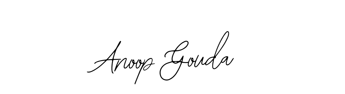 Make a short Anoop Gouda signature style. Manage your documents anywhere anytime using Bearetta-2O07w. Create and add eSignatures, submit forms, share and send files easily. Anoop Gouda signature style 12 images and pictures png