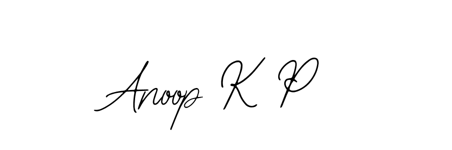 This is the best signature style for the Anoop K P name. Also you like these signature font (Bearetta-2O07w). Mix name signature. Anoop K P signature style 12 images and pictures png