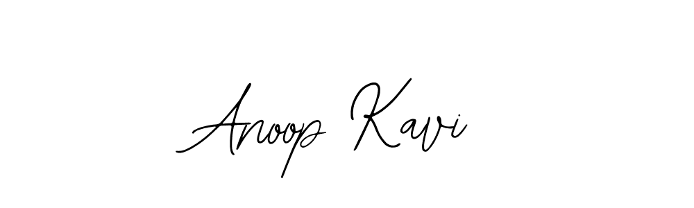 How to make Anoop Kavi signature? Bearetta-2O07w is a professional autograph style. Create handwritten signature for Anoop Kavi name. Anoop Kavi signature style 12 images and pictures png