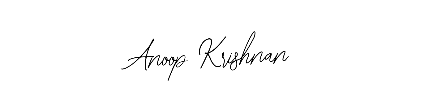 Make a beautiful signature design for name Anoop Krishnan. With this signature (Bearetta-2O07w) style, you can create a handwritten signature for free. Anoop Krishnan signature style 12 images and pictures png