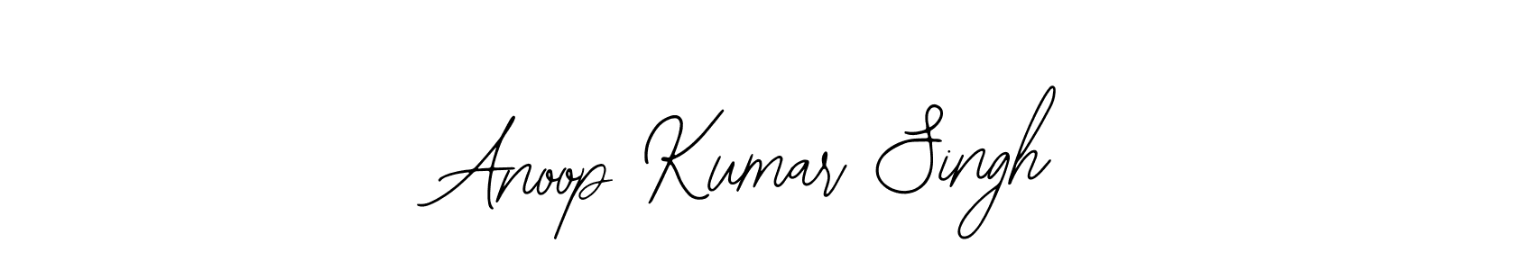 How to make Anoop Kumar Singh name signature. Use Bearetta-2O07w style for creating short signs online. This is the latest handwritten sign. Anoop Kumar Singh signature style 12 images and pictures png