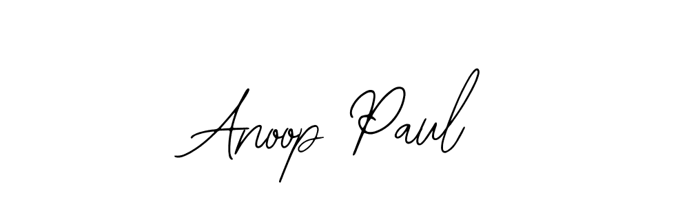 Make a short Anoop Paul signature style. Manage your documents anywhere anytime using Bearetta-2O07w. Create and add eSignatures, submit forms, share and send files easily. Anoop Paul signature style 12 images and pictures png
