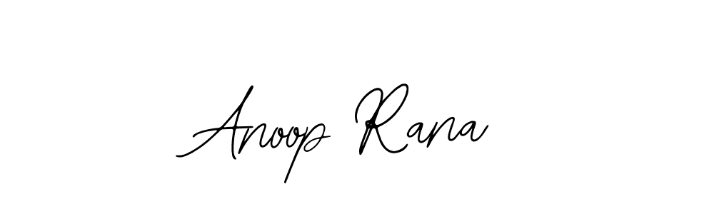 Design your own signature with our free online signature maker. With this signature software, you can create a handwritten (Bearetta-2O07w) signature for name Anoop Rana. Anoop Rana signature style 12 images and pictures png
