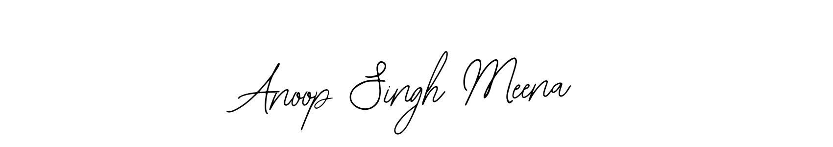 Similarly Bearetta-2O07w is the best handwritten signature design. Signature creator online .You can use it as an online autograph creator for name Anoop Singh Meena. Anoop Singh Meena signature style 12 images and pictures png