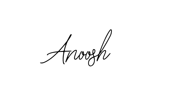 Anoosh stylish signature style. Best Handwritten Sign (Bearetta-2O07w) for my name. Handwritten Signature Collection Ideas for my name Anoosh. Anoosh signature style 12 images and pictures png