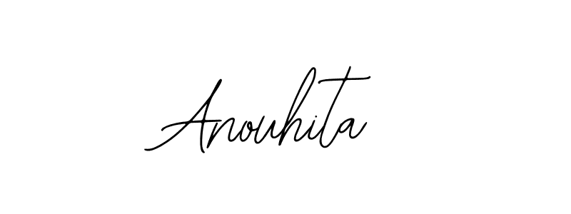 How to make Anouhita signature? Bearetta-2O07w is a professional autograph style. Create handwritten signature for Anouhita name. Anouhita signature style 12 images and pictures png
