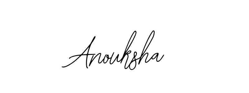 Also we have Anouksha name is the best signature style. Create professional handwritten signature collection using Bearetta-2O07w autograph style. Anouksha signature style 12 images and pictures png