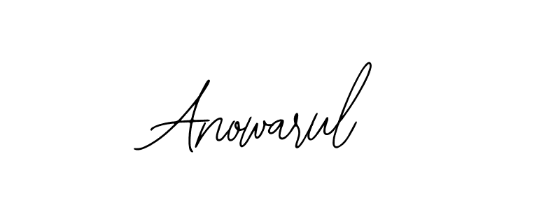 Create a beautiful signature design for name Anowarul. With this signature (Bearetta-2O07w) fonts, you can make a handwritten signature for free. Anowarul signature style 12 images and pictures png