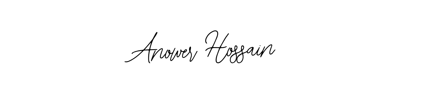 This is the best signature style for the Anower Hossain name. Also you like these signature font (Bearetta-2O07w). Mix name signature. Anower Hossain signature style 12 images and pictures png