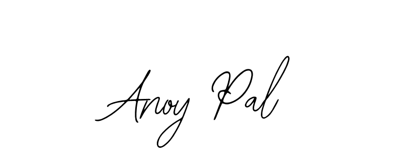 Use a signature maker to create a handwritten signature online. With this signature software, you can design (Bearetta-2O07w) your own signature for name Anoy Pal. Anoy Pal signature style 12 images and pictures png
