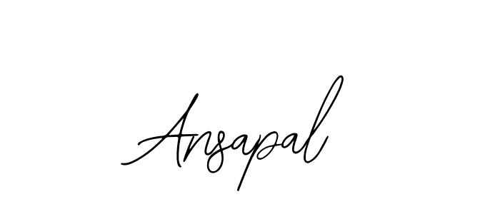 Also You can easily find your signature by using the search form. We will create Ansapal name handwritten signature images for you free of cost using Bearetta-2O07w sign style. Ansapal signature style 12 images and pictures png