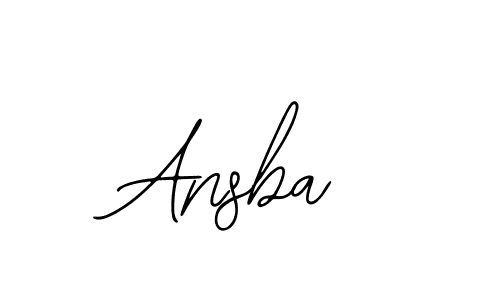Make a beautiful signature design for name Ansba. With this signature (Bearetta-2O07w) style, you can create a handwritten signature for free. Ansba signature style 12 images and pictures png