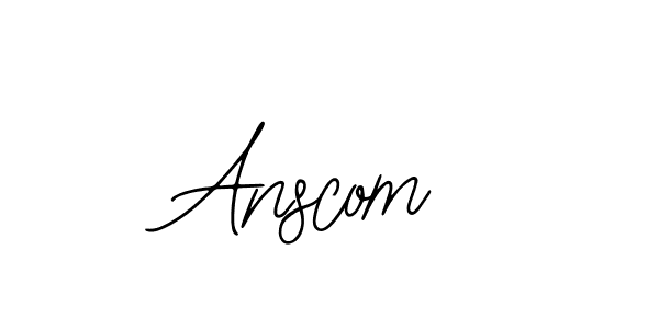 Also we have Anscom name is the best signature style. Create professional handwritten signature collection using Bearetta-2O07w autograph style. Anscom signature style 12 images and pictures png