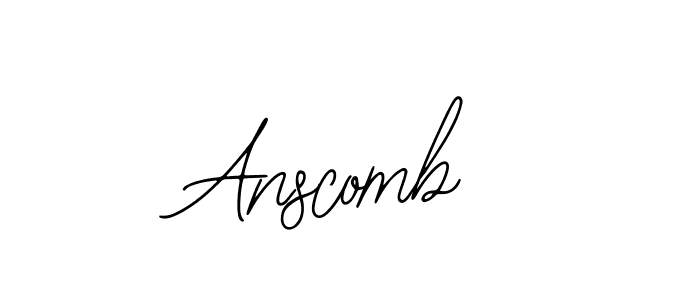 How to make Anscomb signature? Bearetta-2O07w is a professional autograph style. Create handwritten signature for Anscomb name. Anscomb signature style 12 images and pictures png