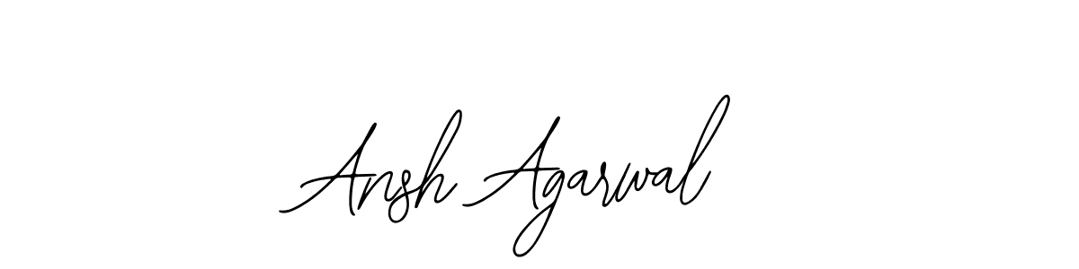 Ansh Agarwal stylish signature style. Best Handwritten Sign (Bearetta-2O07w) for my name. Handwritten Signature Collection Ideas for my name Ansh Agarwal. Ansh Agarwal signature style 12 images and pictures png