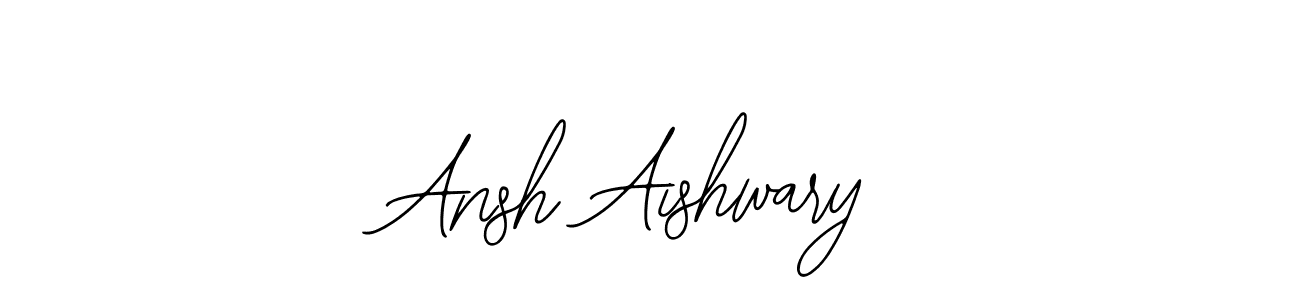 The best way (Bearetta-2O07w) to make a short signature is to pick only two or three words in your name. The name Ansh Aishwary include a total of six letters. For converting this name. Ansh Aishwary signature style 12 images and pictures png